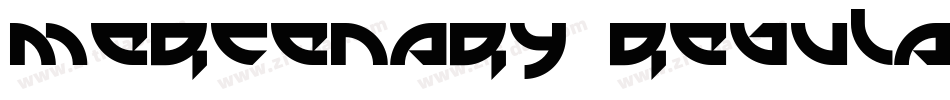 mercenary regular字体转换